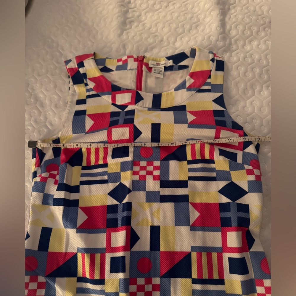 Vineyard vines VINTAGE nautical flag dress. Super cute! - Picture 5 of 5